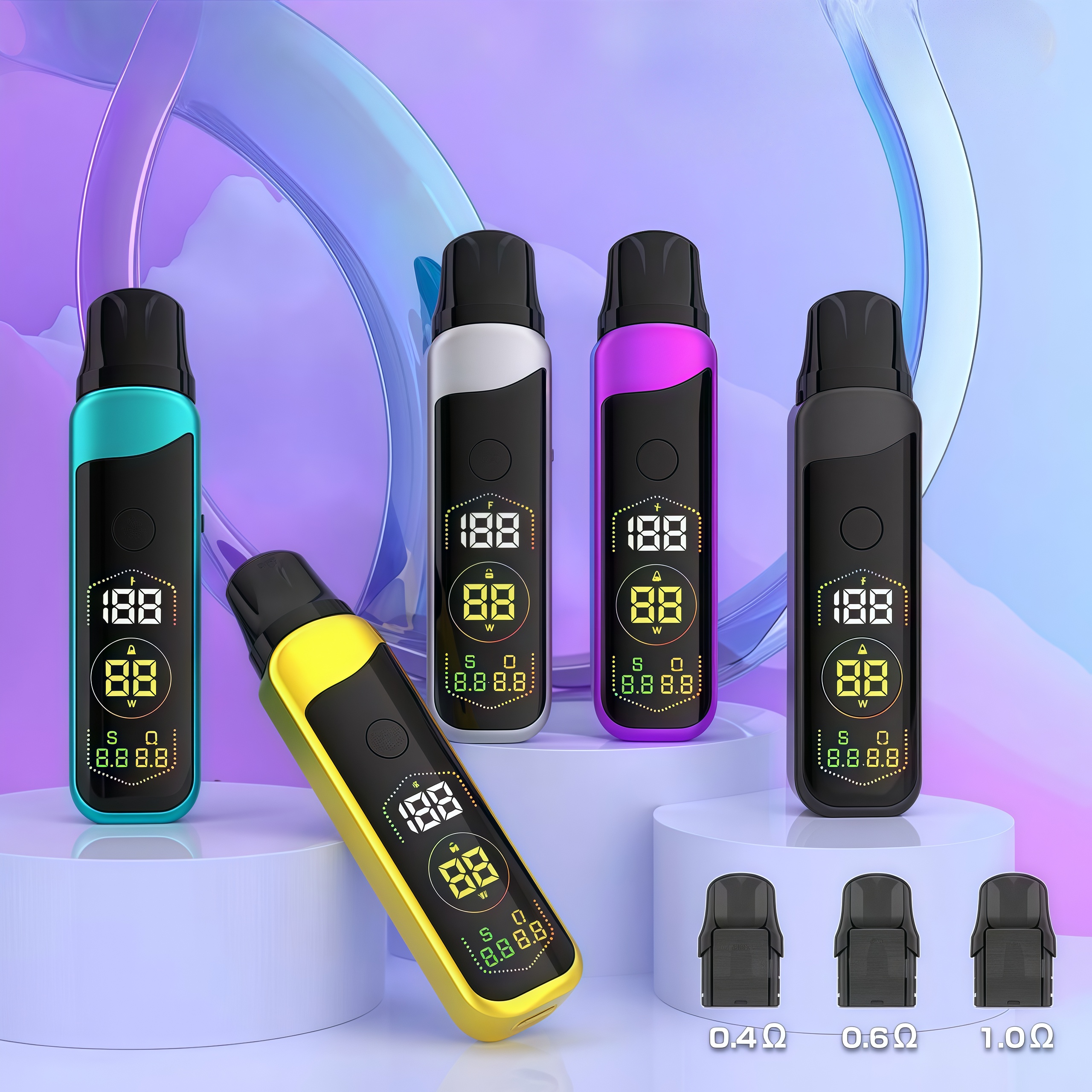 Debut Pixo Pod Kit - 1100mAh Battery & 30W Smart Digital Display