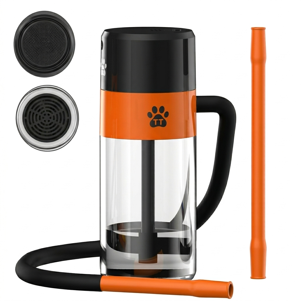 Smart Mobile Hookah | 10,000 Puffs Portable Car Hookah | Charcoal-Free Electronic Shisha